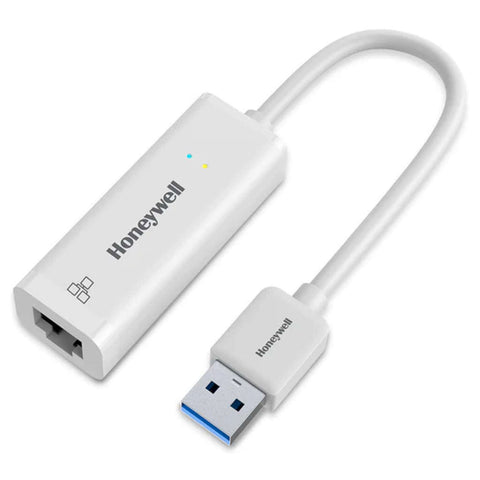 Honeywell USB 3.1 To RJ45 Gigabit Ethernet Adapter White 