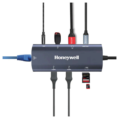 Honeywell 9 In 1 Type C Docking Station Black 