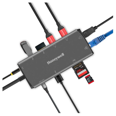 Honeywell 11 In 1 Type C Docking Station Black 