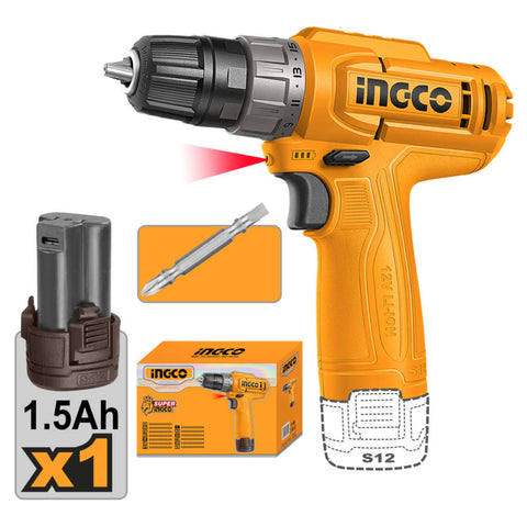 Ingco Cordless Drill 12 V CDLI12456 