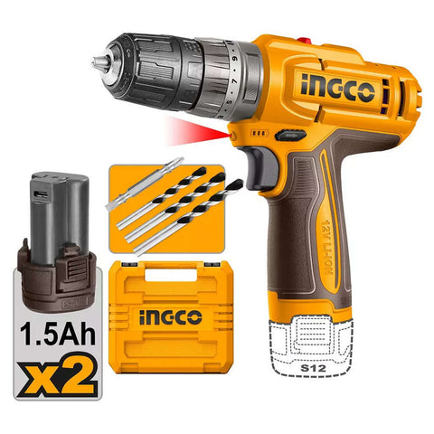Ingco Cordless Impact Drill 12 V CIDLI12206 