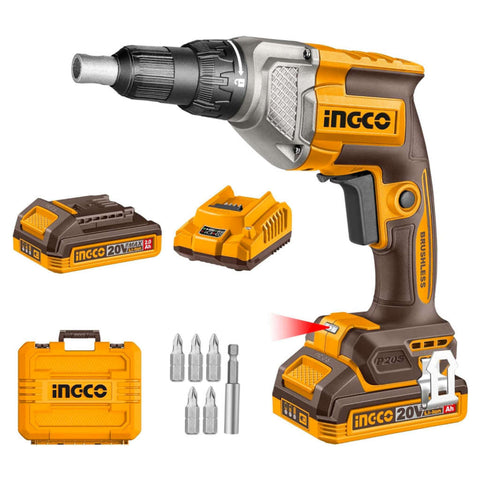 Ingco Cordless Drywall Screwdriver 20 V CDSLI204281 