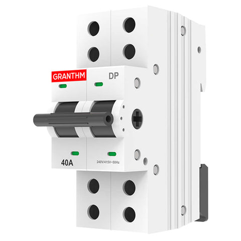 Granthm Connect Series Two Pole MCB Changeover Switch 40 Amps GMC 6009 