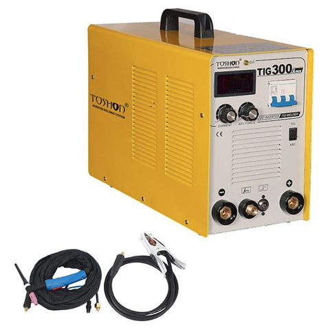 Toshon TIG 300 Mosfet Welding Machine With Torch & Earth Clamp 