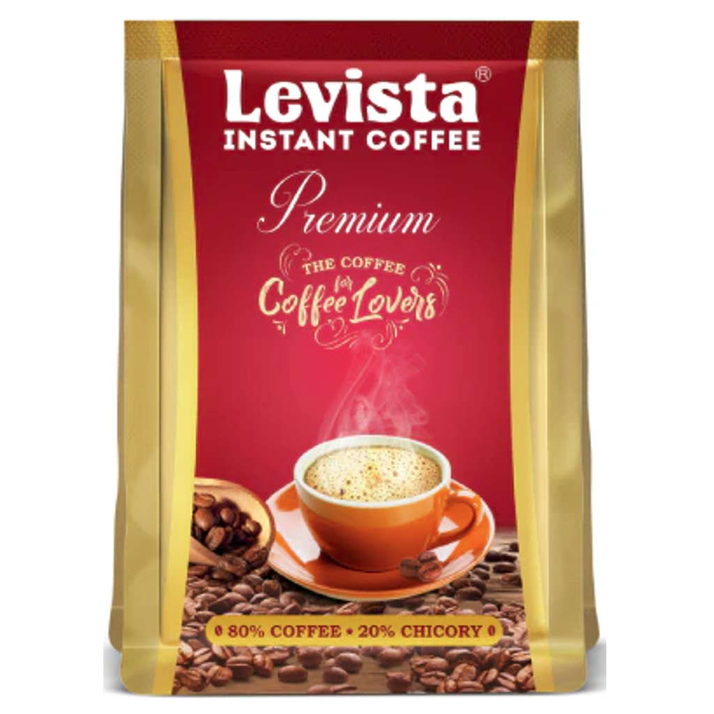 Levista Premium Instant Coffee 100 Gram Pouch 