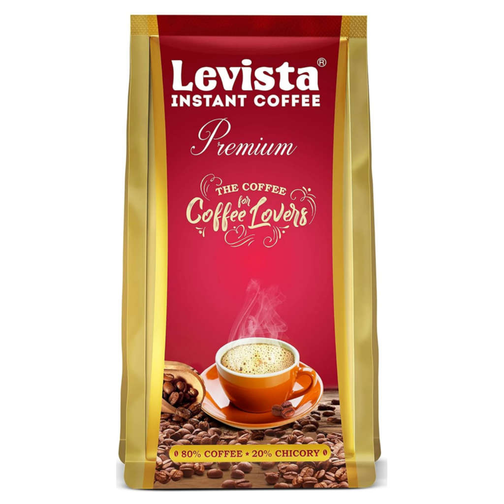 Levista Premium Instant Coffee 200 Gram Pouch 