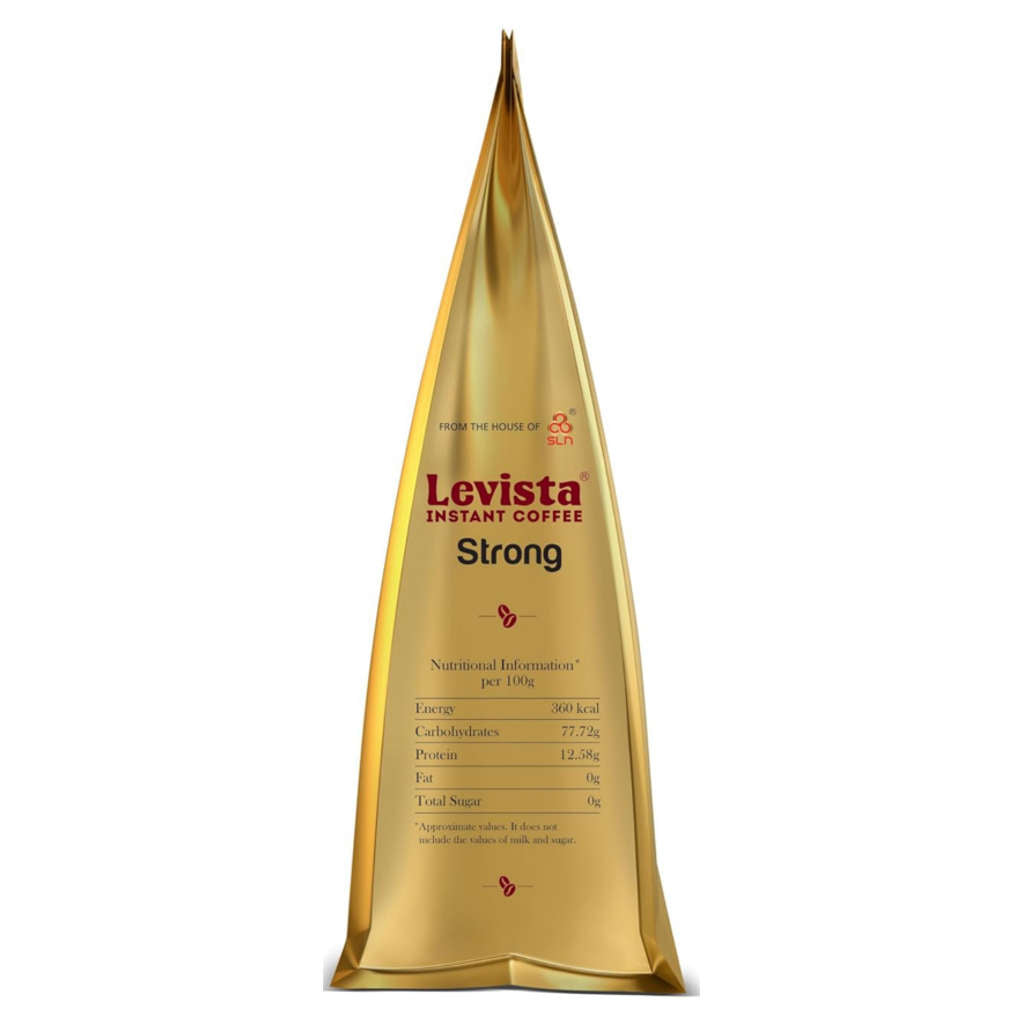 Levista Strong Instant Coffee 200 Gram Pouch
