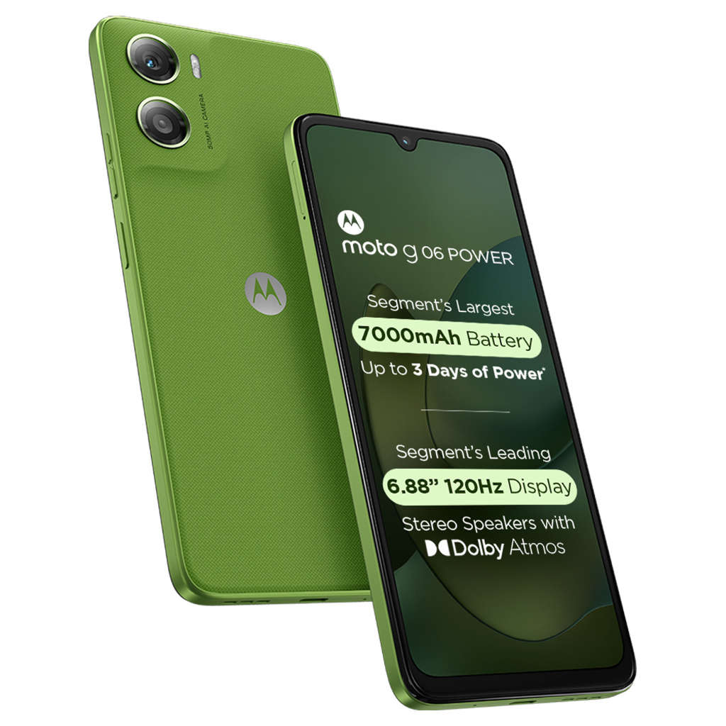 Motorola g06 Power Smartphone 4GB RAM 64GB Storage Pantone Tendril