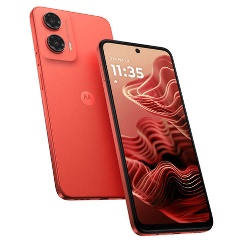 Motorola g35 5G Smartphone 4GB RAM 128GB Storage Guava Red 