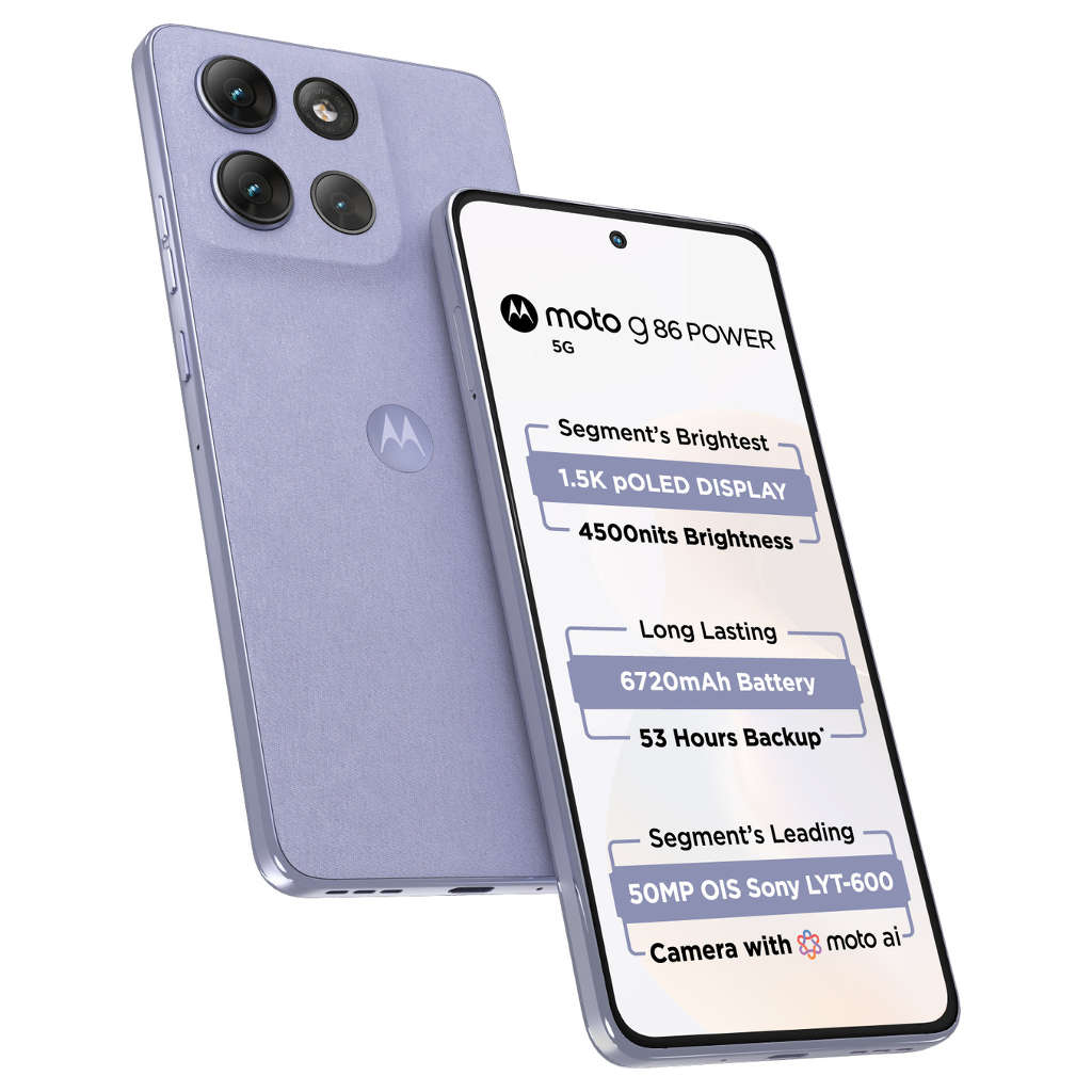 Motorola g86 Power Smartphone 8GB RAM 128GB Storage Pantone Cosmic Sky