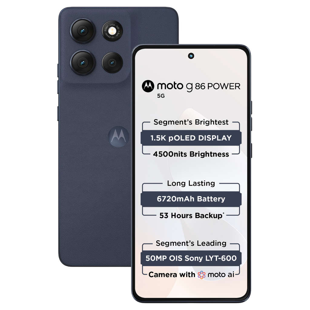 Motorola g86 Power Smartphone 8GB RAM 128GB Storage Pantone Spellbound 