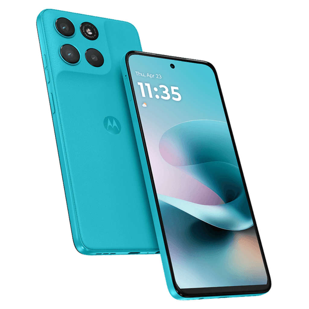 Motorola g67 Power Smartphone 8GB RAM 128GB Storage Pantone Blue Curacao