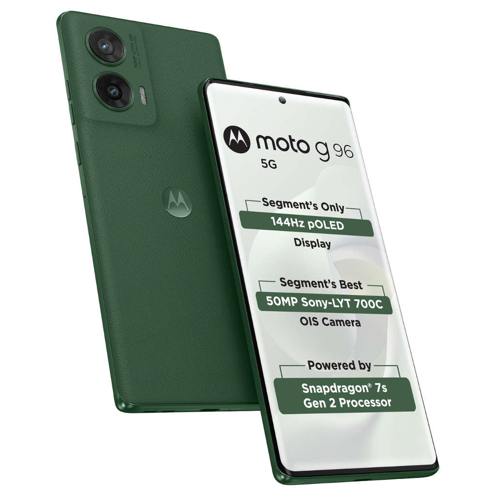 Motorola g96 5G Smartphone 8GB RAM 256GB Storage Pantone Greener Pastures