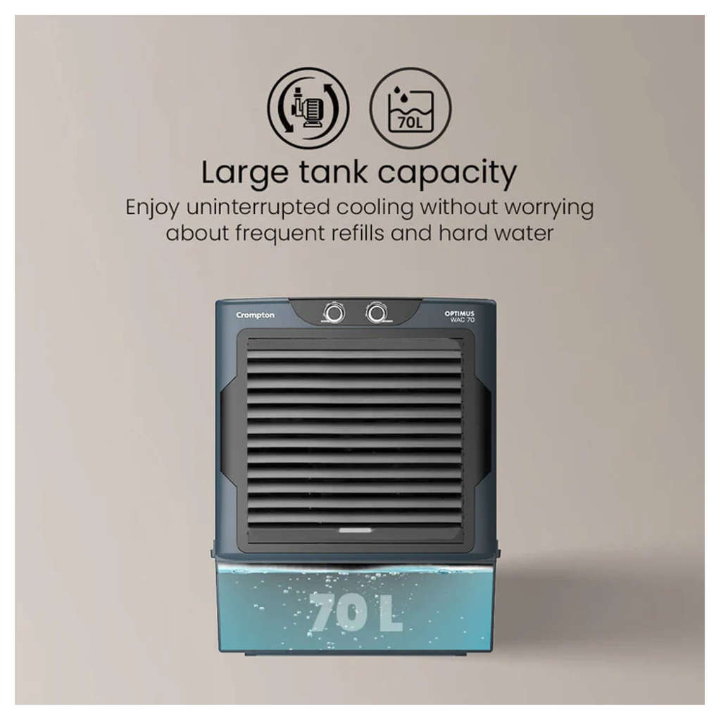 Crompton Optimus WAC 70 Litre Window Air Cooler