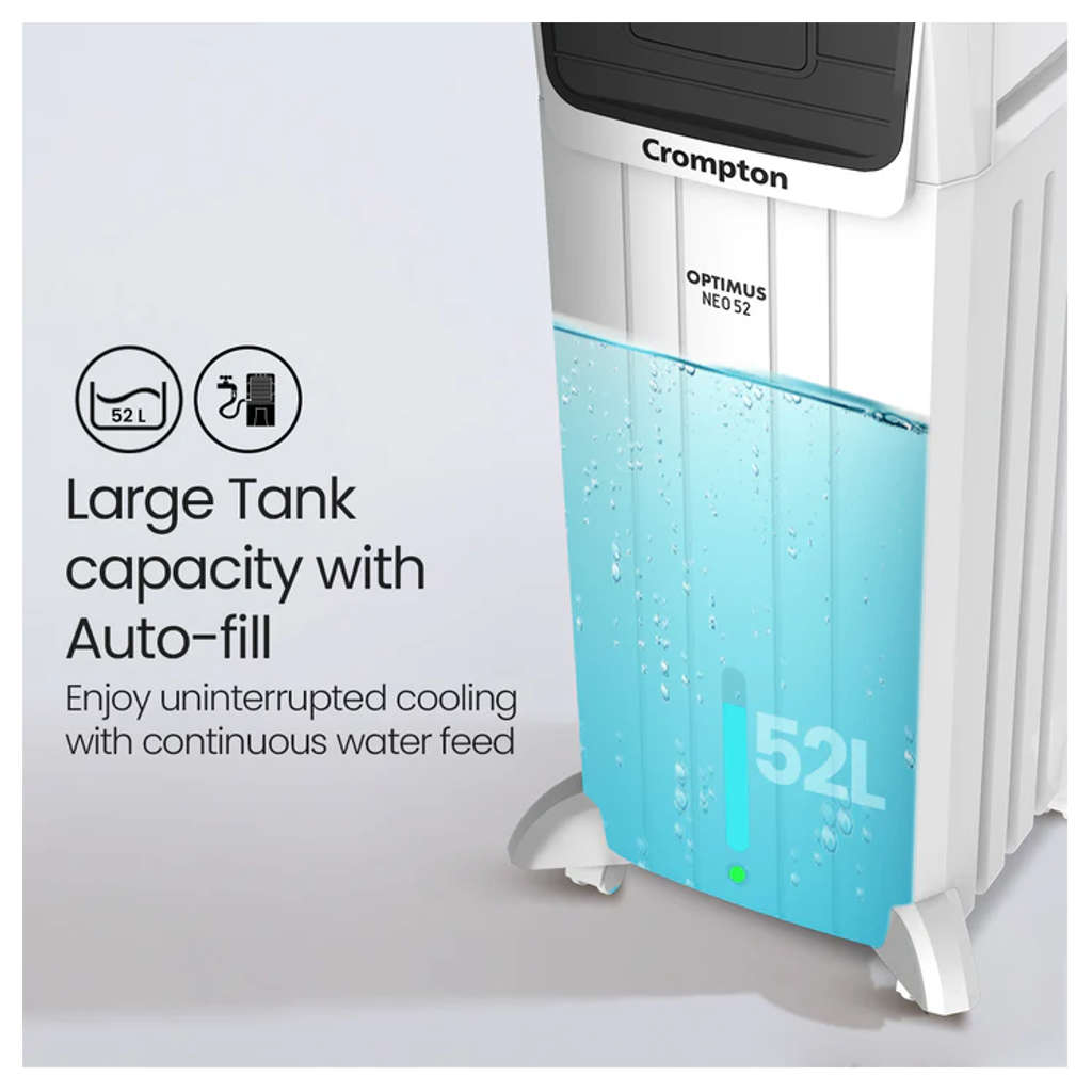 Crompton Optimus Neo 52 Litre Tower Air Cooler