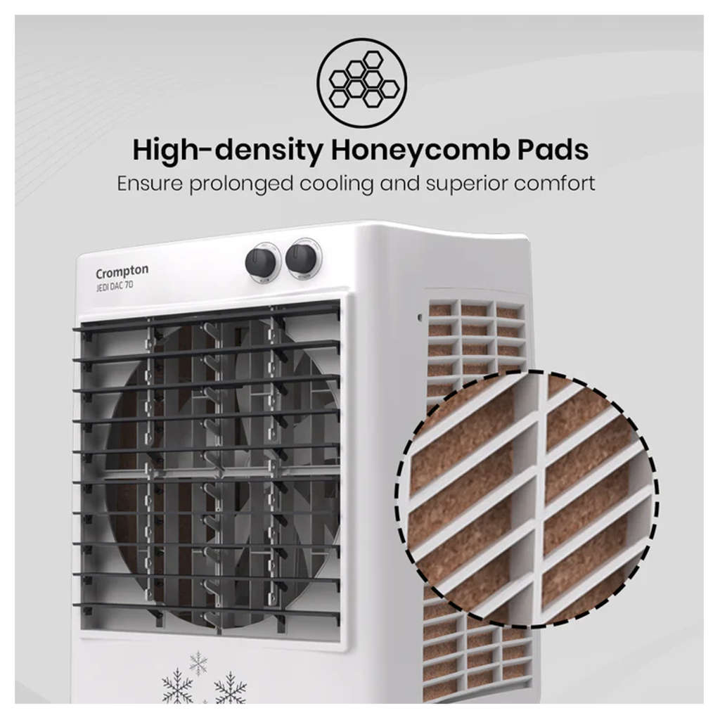Crompton Jedi DAC Desert Air Cooler 70 Litre