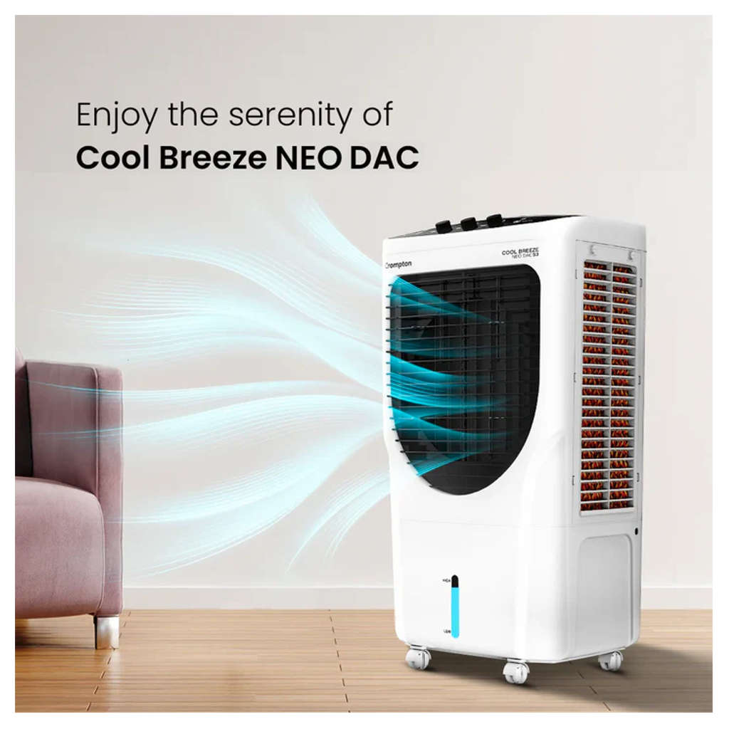 Crompton Cool Breeze Neo DAC Desert Air Cooler 80 Litre