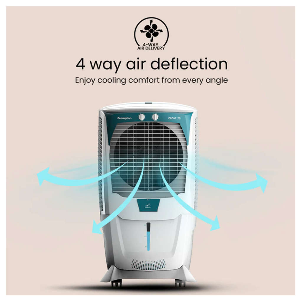 Crompton Ozone Desert Air Cooler 75 Litre