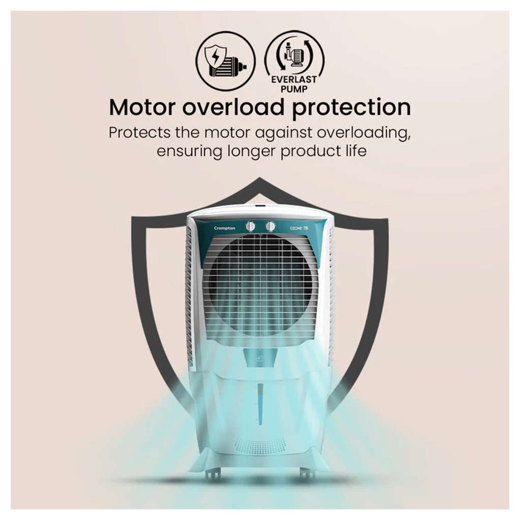 Crompton Ozone Desert Air Cooler 75 Litre