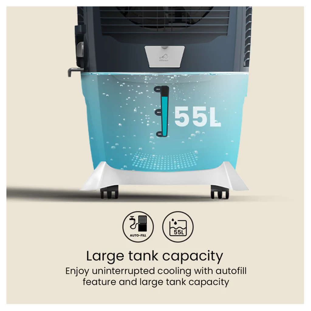 Crompton Ozone Classic W Desert Air Cooler 55 Litre