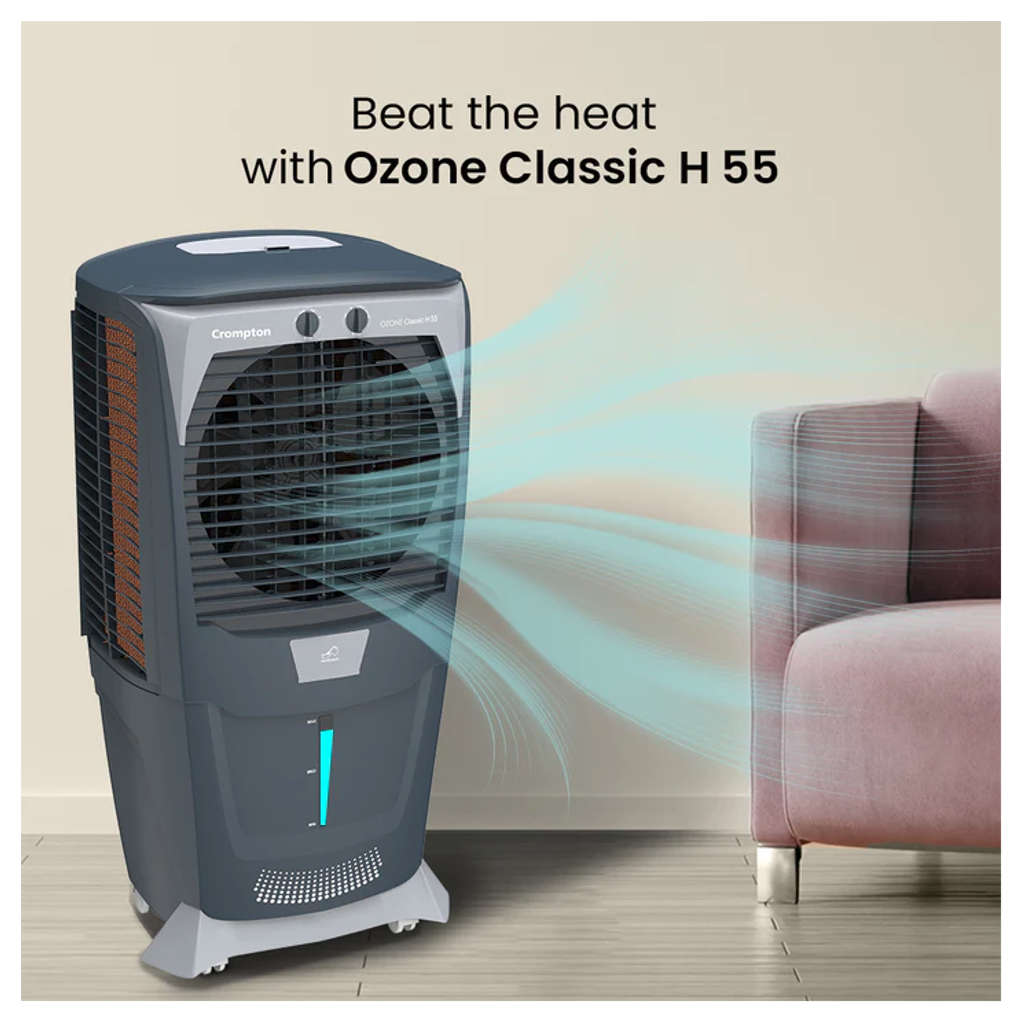 Crompton Ozone Classic H Desert Air Cooler 55 Litre