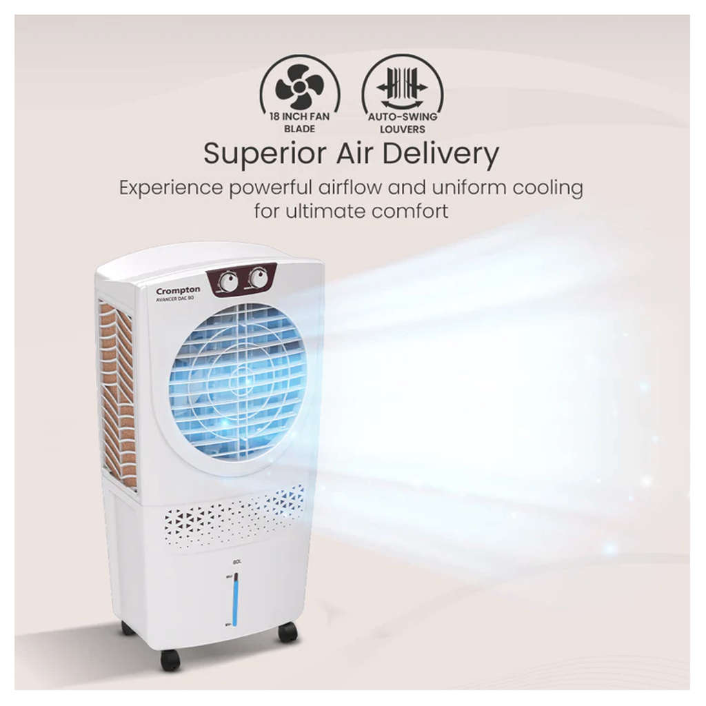 Crompton Avancer DAC Desert Air Cooler 80 Litre