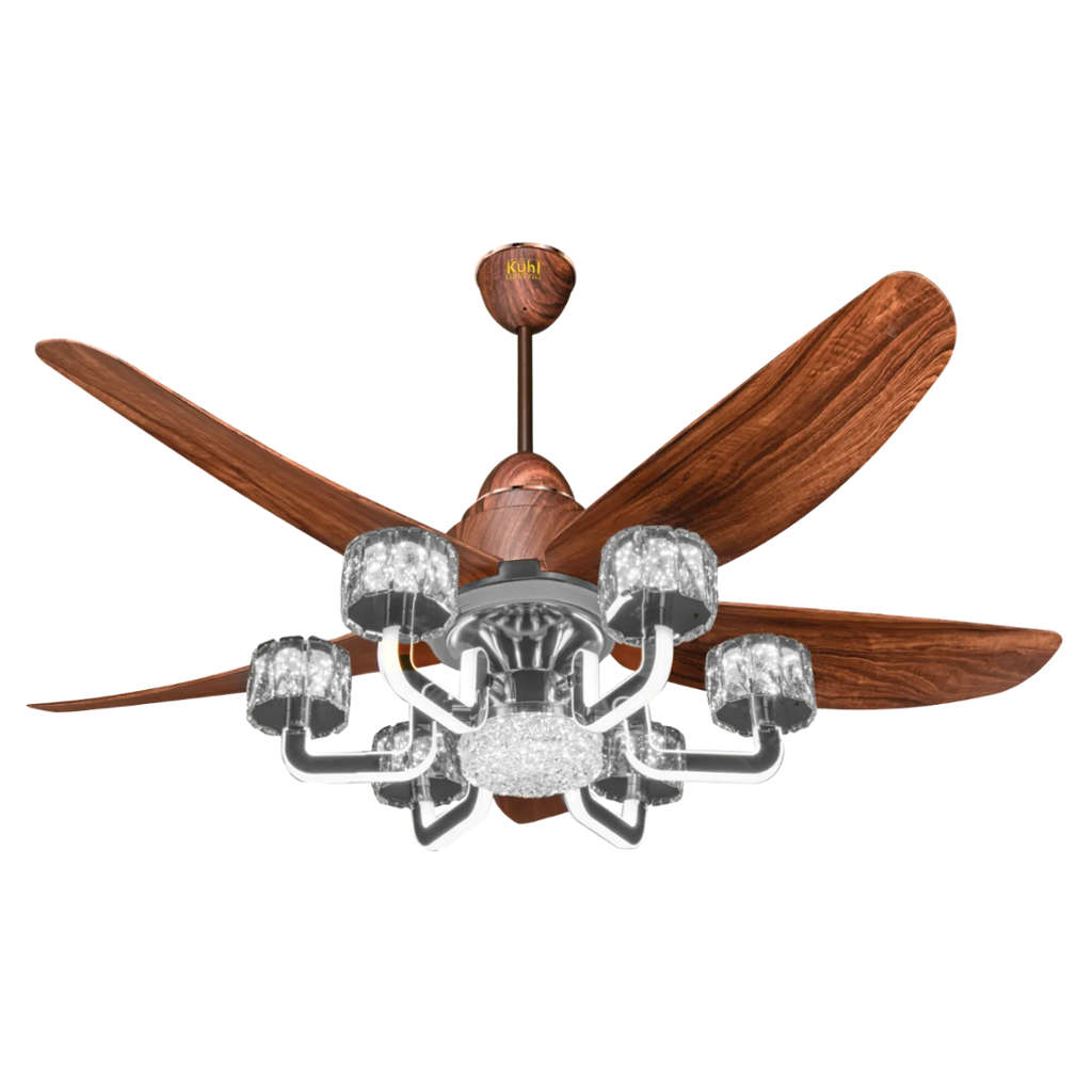 Kuhl Centurai 5 BLDC Ceiling Fan With Remote 1320 mm Teak Wood 