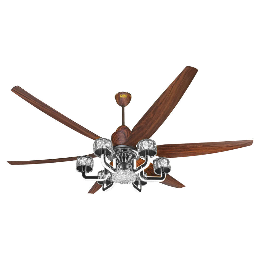 Kuhl Centurai 6 BLDC Ceiling Fan With Remote 1670 mm Teak Wood 