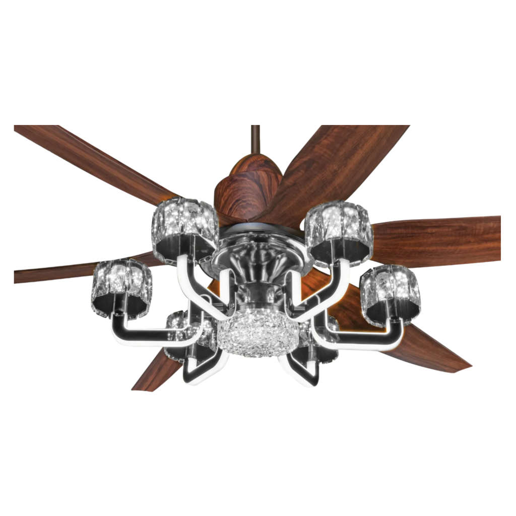 Kuhl Centurai 6 BLDC Ceiling Fan With Remote 1670 mm Teak Wood