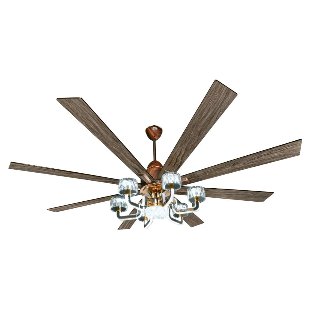 Kuhl Centurai 8 BLDC Ceiling Fan With Remote 1800 mm Teak Wood