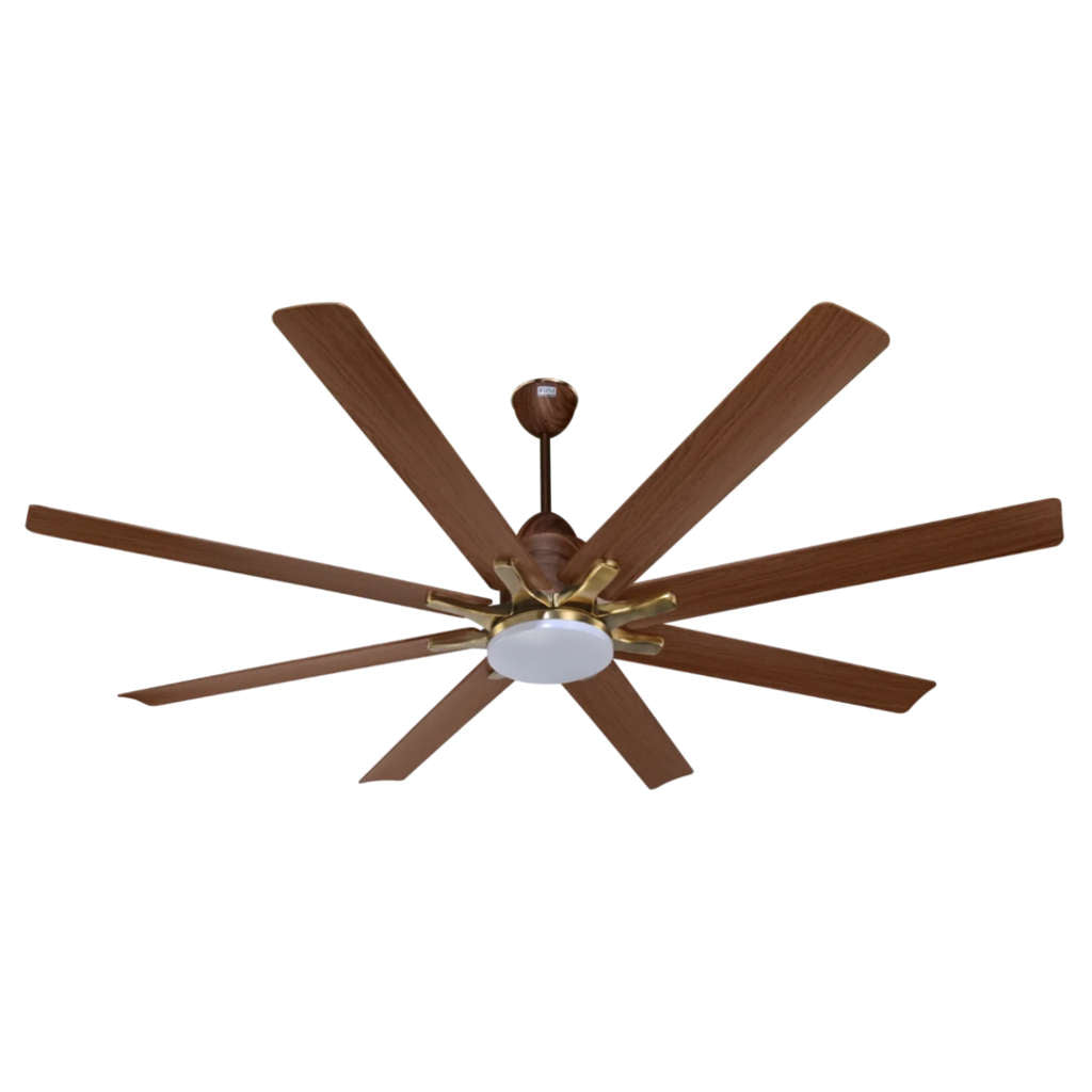 Kuhl Polariz Star 66 BLDC Ceiling Fan With Remote 1650 mm Teak Wood 