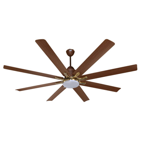 Kuhl Polariz Star 66 BLDC Ceiling Fan With Remote 1650 mm Teak Wood 