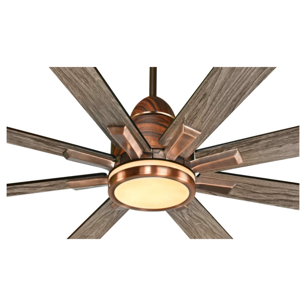 Kuhl Polariz Super 72 BLDC Ceiling Fan With Remote 1800 mm Teak Wood