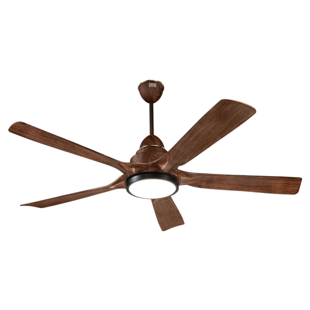 Kuhl Luxus Plus BLDC Underlight Ceiling Fan 1400 mm Teak Wood 