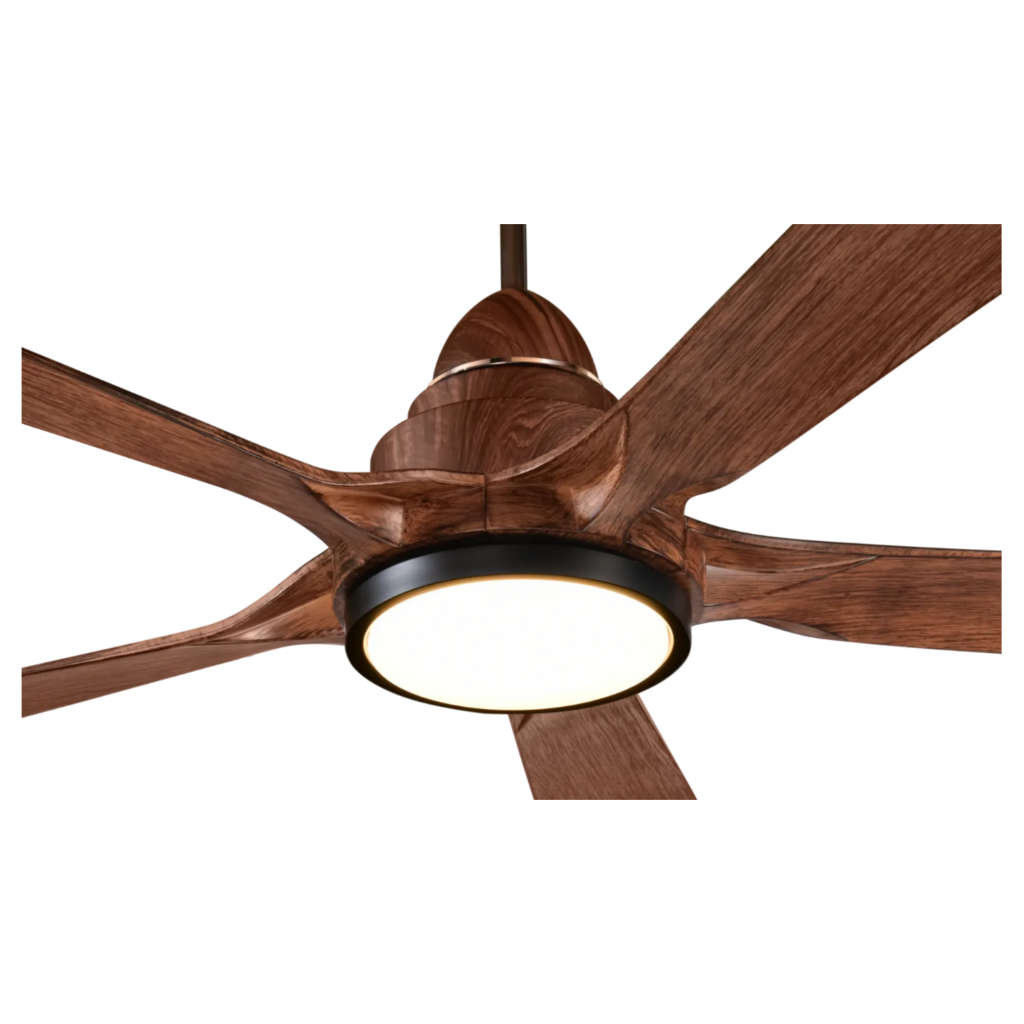 Kuhl Luxus Plus BLDC Underlight Ceiling Fan 1400 mm Teak Wood
