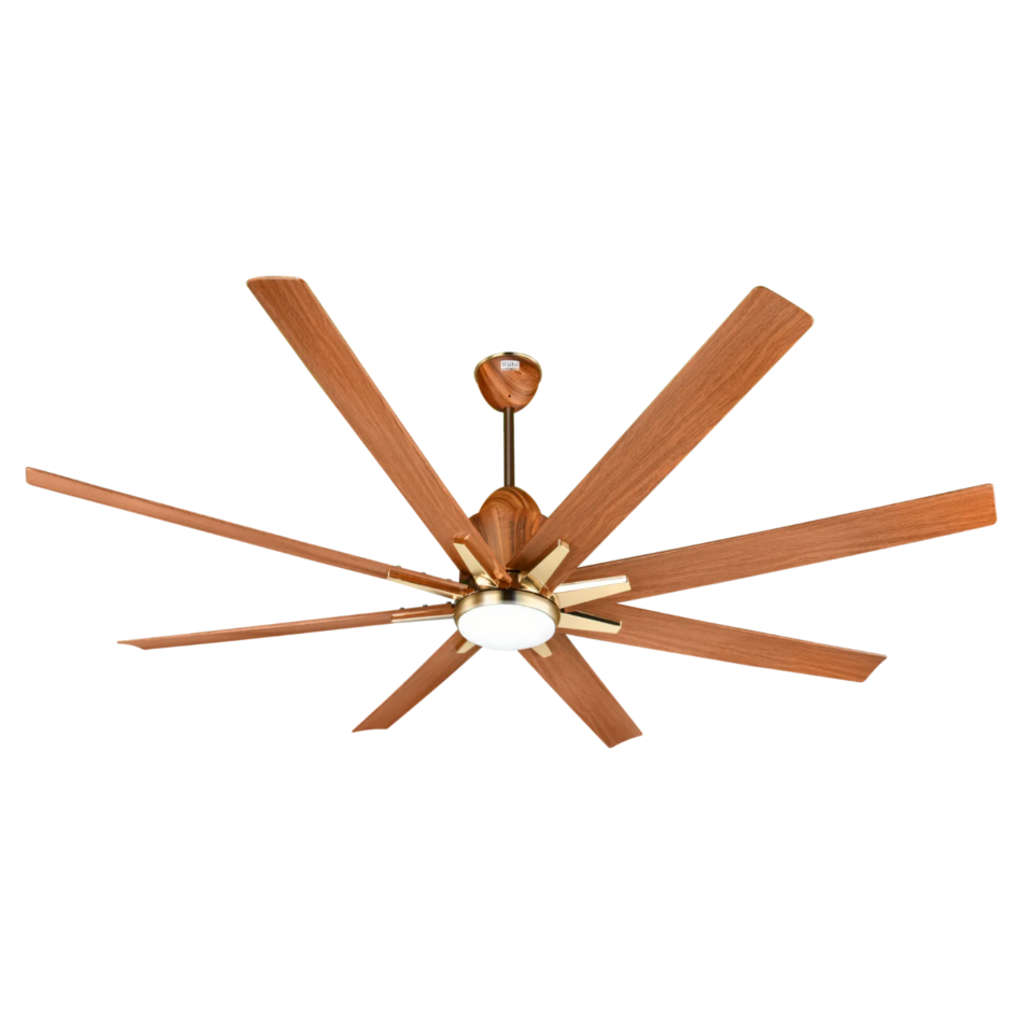 Kuhl Platin Star BLDC Underlight Ceiling Fan 1550 mm Teak Wood