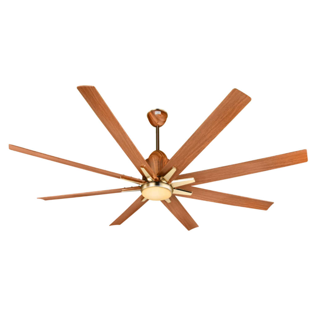 Kuhl Platin Star BLDC Underlight Ceiling Fan 1550 mm Teak Wood