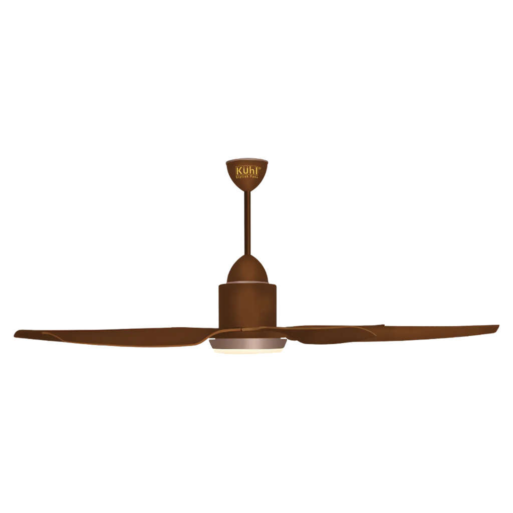 Kuhl Galaxis G6 BLDC Underlight Ceiling Fan With Remote 1400 mm Brown