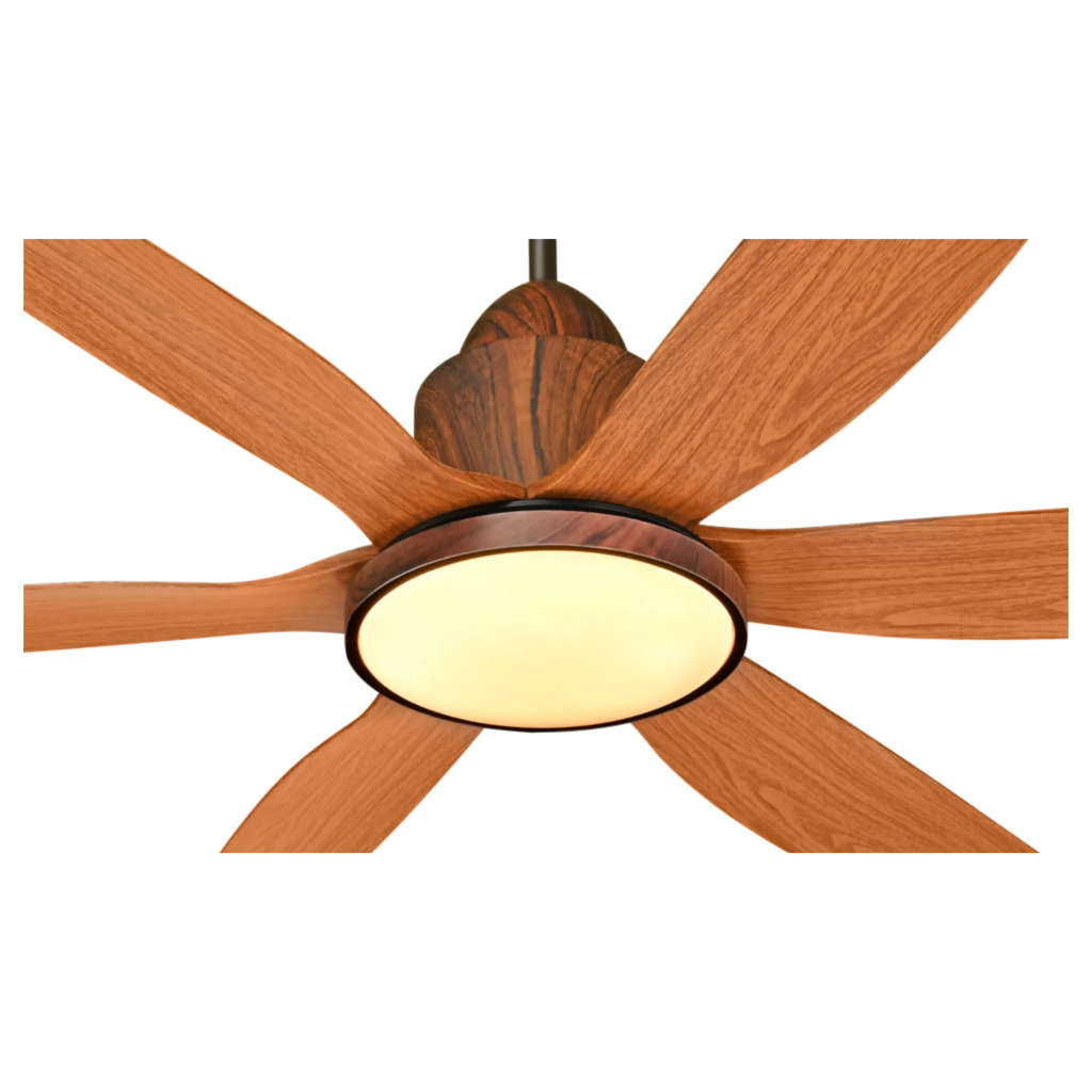 Kuhl Galaxis Star BLDC Underlight Ceiling Fan With Remote 1400 mm Teak Wood