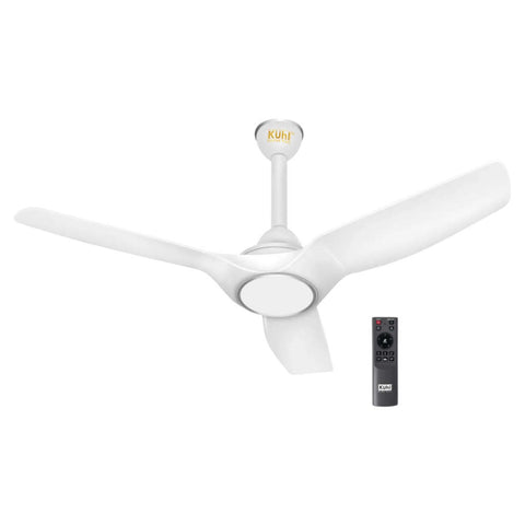 Kuhl Meridian M2 BLDC Ceiling Fan With Remote 1200 mm White 