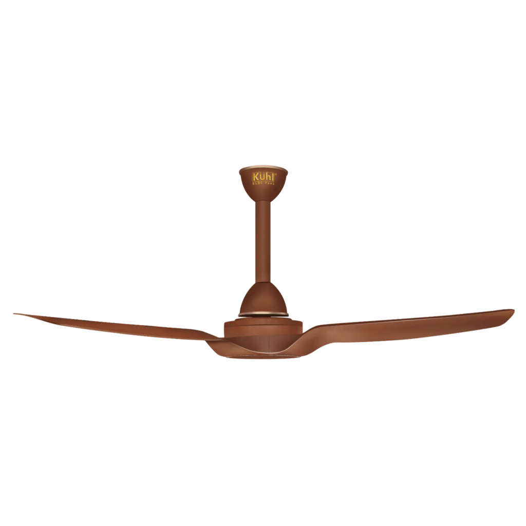 Kuhl Meridian M2 BLDC Ceiling Fan With Remote 1200 mm Brown