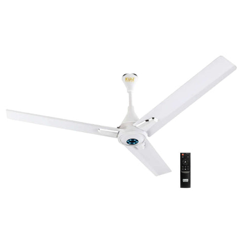 Kuhl Arctis A7 BLDC Ceiling Fan With Remote 1200 mm White 