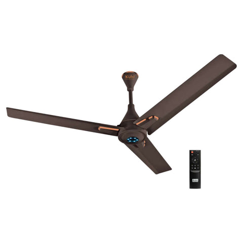 Kuhl Arctis A7 BLDC Ceiling Fan With Remote 1200 mm Espresso 