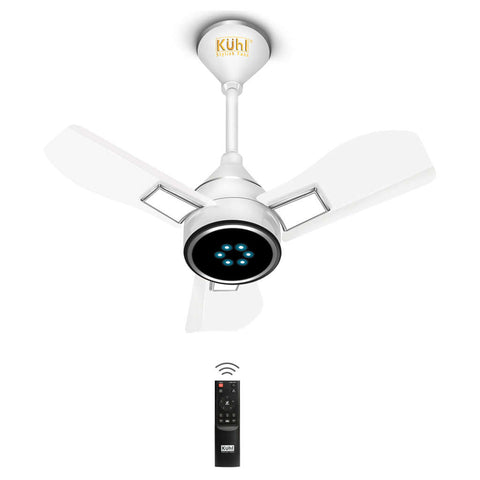 Kuhl Arctis A8 BLDC Ceiling Fan With Remote 600 mm White 