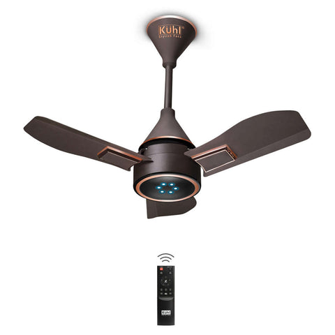 Kuhl Arctis A8 BLDC Ceiling Fan With Remote 600 mm Espresso 