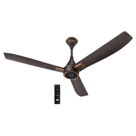 Kuhl Arctis A8 BLDC Ceiling Fan With Remote 1200 mm Espresso 