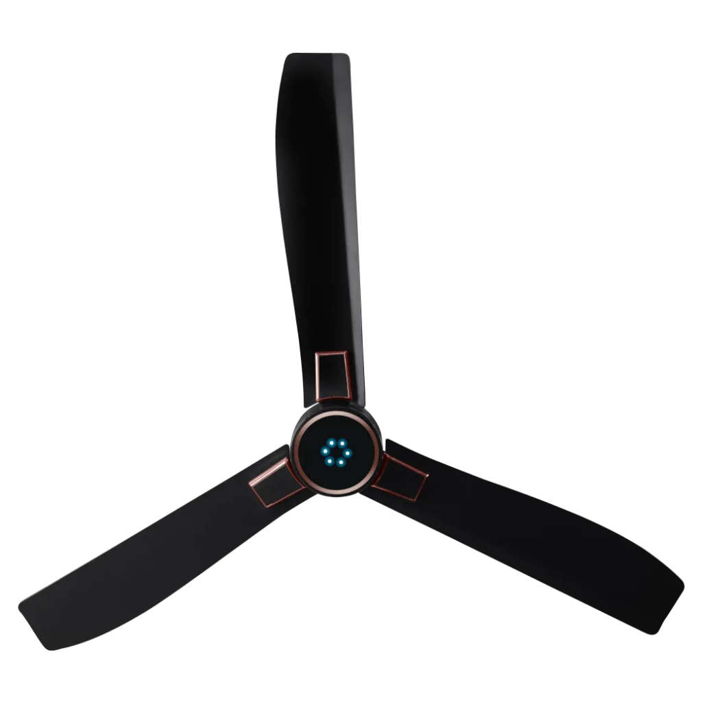 Kuhl Arctis A8 BLDC Ceiling Fan With Remote 1200 mm Black