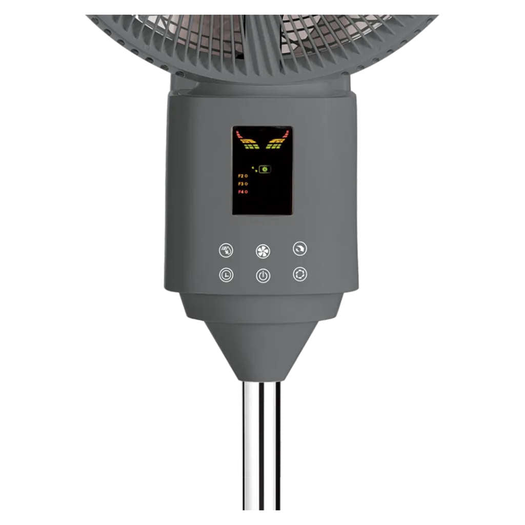 Kuhl Exzel H1 Next-Gen Desert Cooler BLDC Pedestal Fan 400 mm Silver