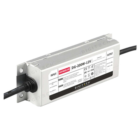 Digitech Waterproof SMPS Power Supply 16.5 Amp 12V-200W 