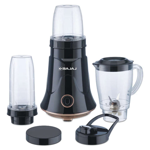 Bajaj NX 01 Mixer Grinder 3 Jars 300 W Black/Copper 